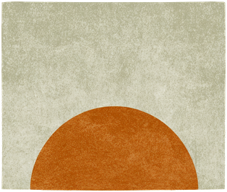 Sun rising over a horizon